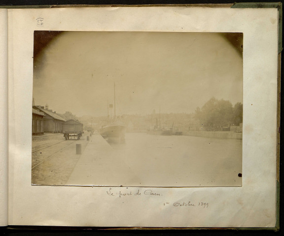 Caen : l'église Saint-Pierre, l'église Saint-Etienne-le-Vieux, le port (photos n°65 à 67)