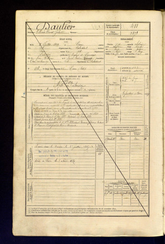 Daulier, Villiam Ernest Jules