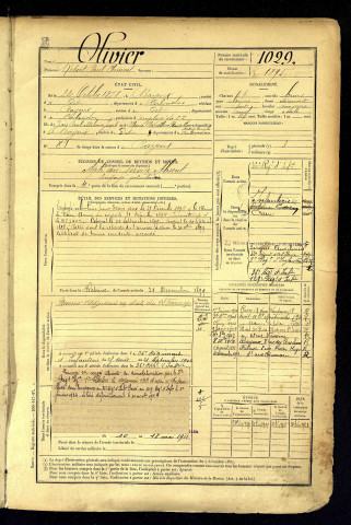 Olivier, Robert Paul Clément