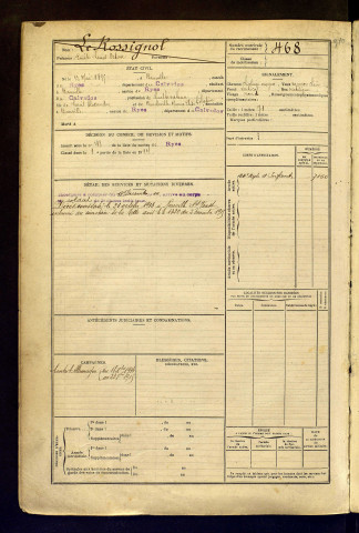 Le Rossignol, Emile Louis Octave