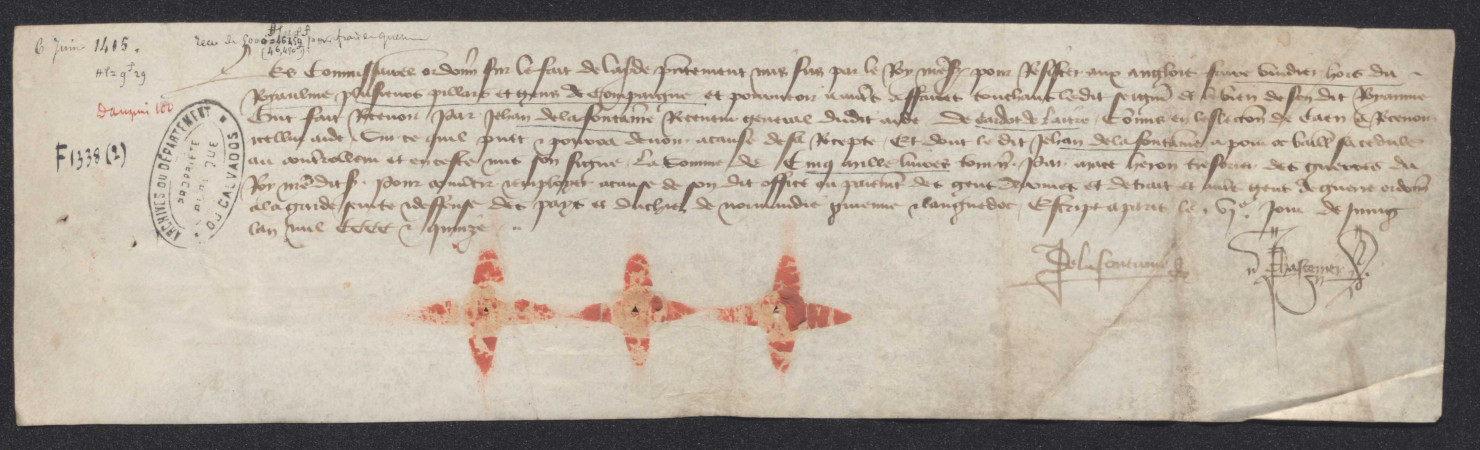 Cardot de Lestre, receveur des aides