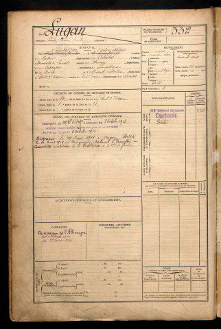 Lugan, Louis André Emile