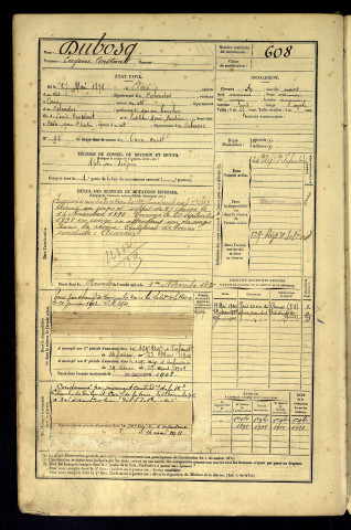 Dubosq, Eugène Constant