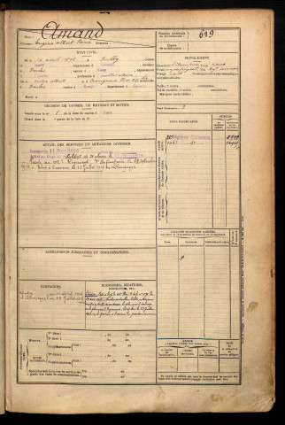 Amand, Eugène Albert René