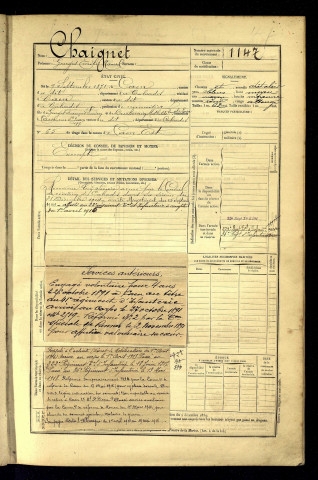 Chaignet, Georges Emile Raoul