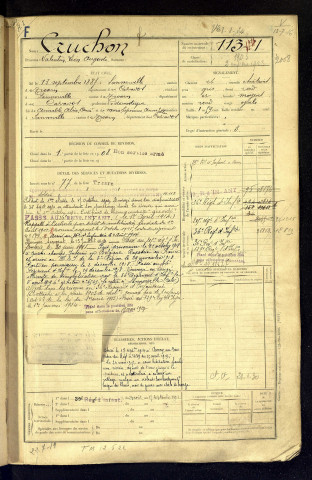 Cruchon, Valentin Léon Auguste