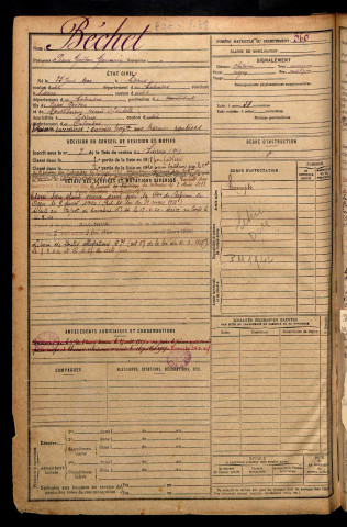 Béchet, Pierre Gaëtan Germain