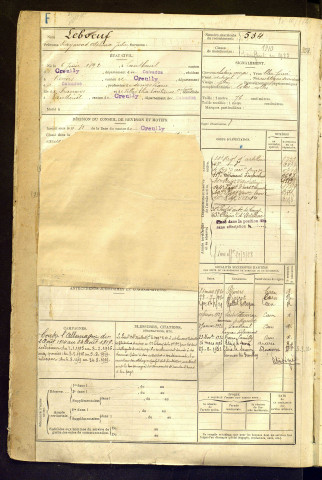 Leboeuf, Raymond Alphonse Julien