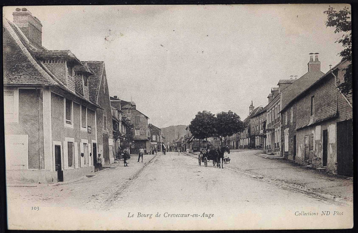 Le Bourg (n°1 à 3 ) Route de Saint-Pierre-sur-Dives (n°5) Carrefour route de Caen (n°6)