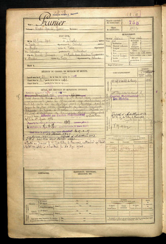 Prunier, André Marcel Henri