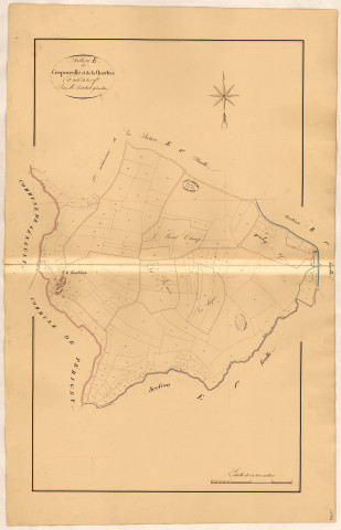 Section E2 1ère subdivision de Crapouville et de la Quatrée