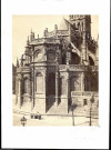 Abside de l'église Saint-Pierre de Caen, par les frères Bisson.
