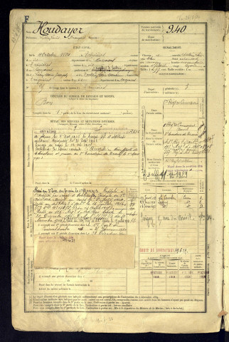 Houdayer, Lucien Louis François