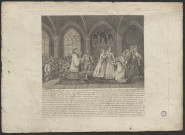 Marie Stuart. "Marie Stuart, reine d'Ecosse... après 20 années de prison et la 46e de son âge, par B. Picard inv., Delille sculp.