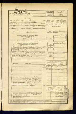 Massiet, Jean Baptiste Constant