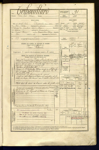 Tribouillard, Pierre Paul Albert