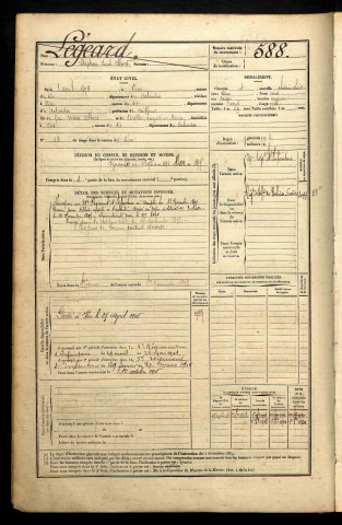 Légeard, Stéphen Paul Albert