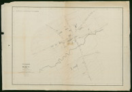 Plans topographiques de Burcy