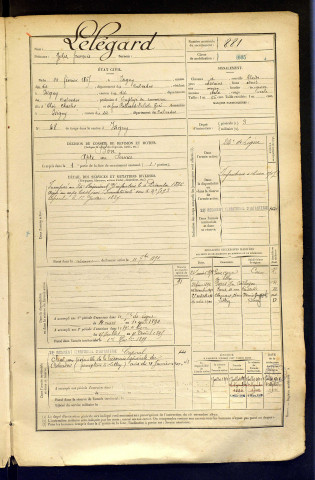 Lelégard, Jules François