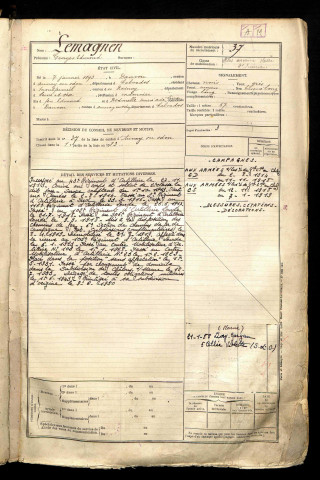 Lemagnen, Georges Edmond