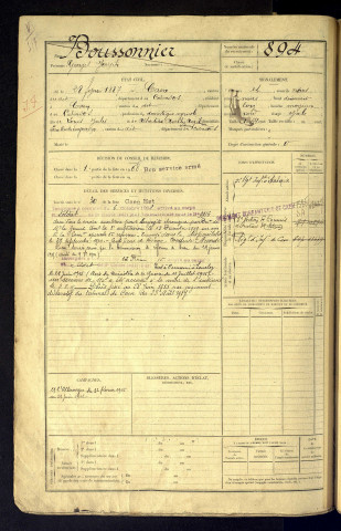 Boussonnier, Georges Joseph