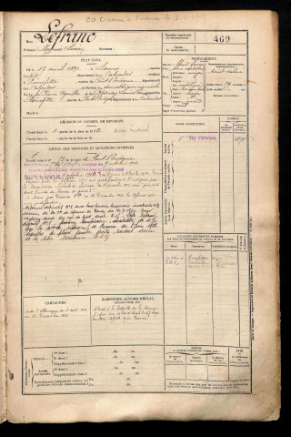 Lefranc, Maurice Lucien