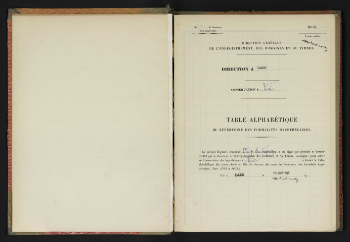 Registre n°77 : Lory - Lunel