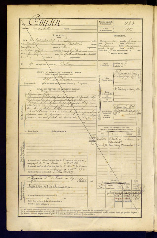 Cousin, Ernest Arthur