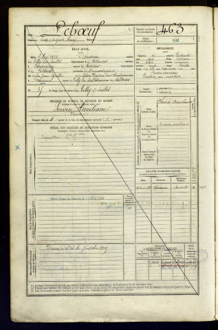 Leboeuf, Louis Auguste Henry