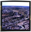 Lisieux (132-144) : vues générales, basilique, centre ville, cathédrale Saint-Pierre, zone industrielle, périphérique