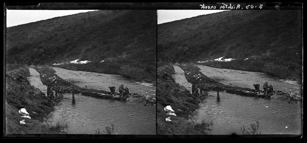 Richter Creek, mine d'or en Alaska (photos n°256 à 262)
