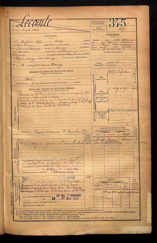 Lecomte, Emile Adée