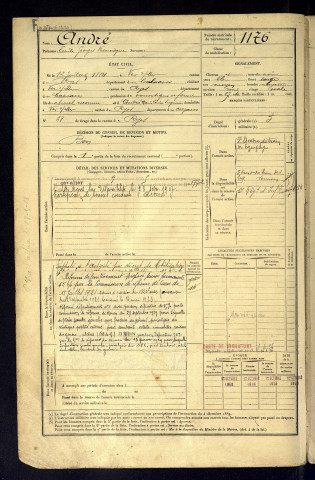 André, Emile Georges Francisque