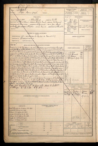 Legal, Elie Marie Joseph