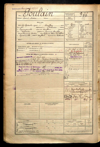 Poulain, Marcel Isidore