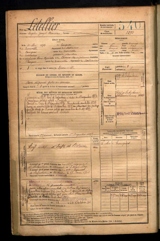 Letellier, Eugène Joseph Eléonore