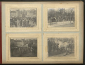 Foire aux chevaux et aux vaches à Caen (boulevard Bertrand, avenue de Courseulles(?) et Place du Parc) (pages 35 et 37).