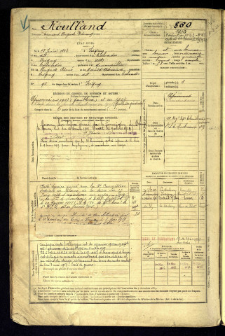 Roulland, Fernand Auguste Edouard