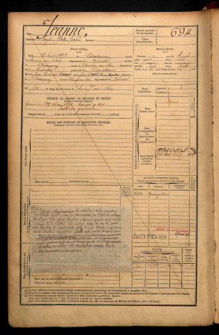 Jeanne, Eugène Célestin Exupère