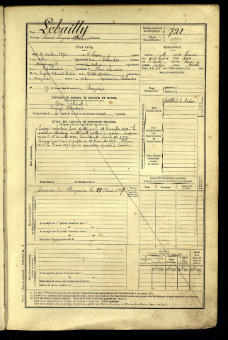 Lebailly, Louis Eugène Alexandre