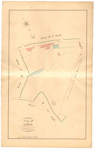 Section D6 2e subdivision de St Jean