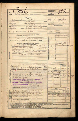 Cruet, Sosthène Henri