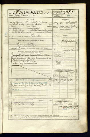 Damoiseau, Joseph Ferdinand