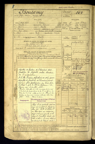 Boutemy, Georges Edmond Augustin