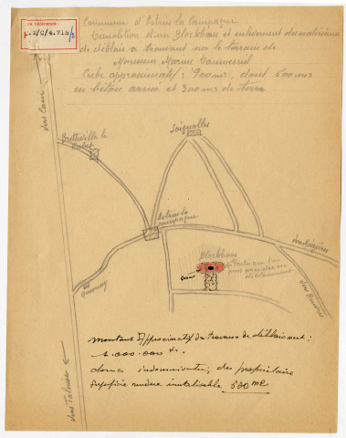 Communes d'Argentan à Honfleur.