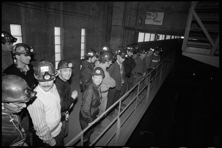 Visite à la mine de Soumont