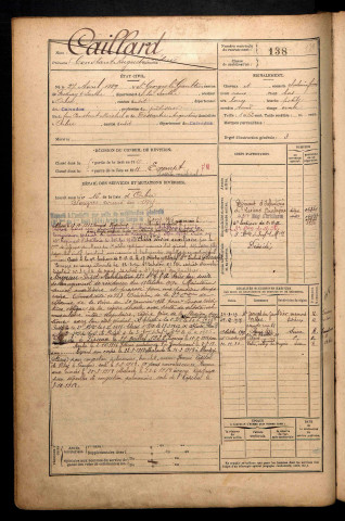 Caillard, Constant Auguste Frédéric