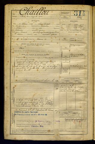 Chaillou, Paul Louis Auguste