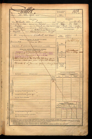 Gallet, Noé Alire Alfred