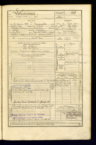 Lebesnerais, Eugène Victor